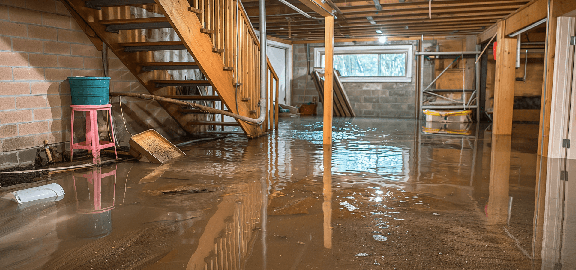 sewage backup cleanup