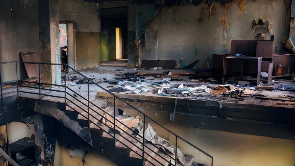 Office Fire Recovery