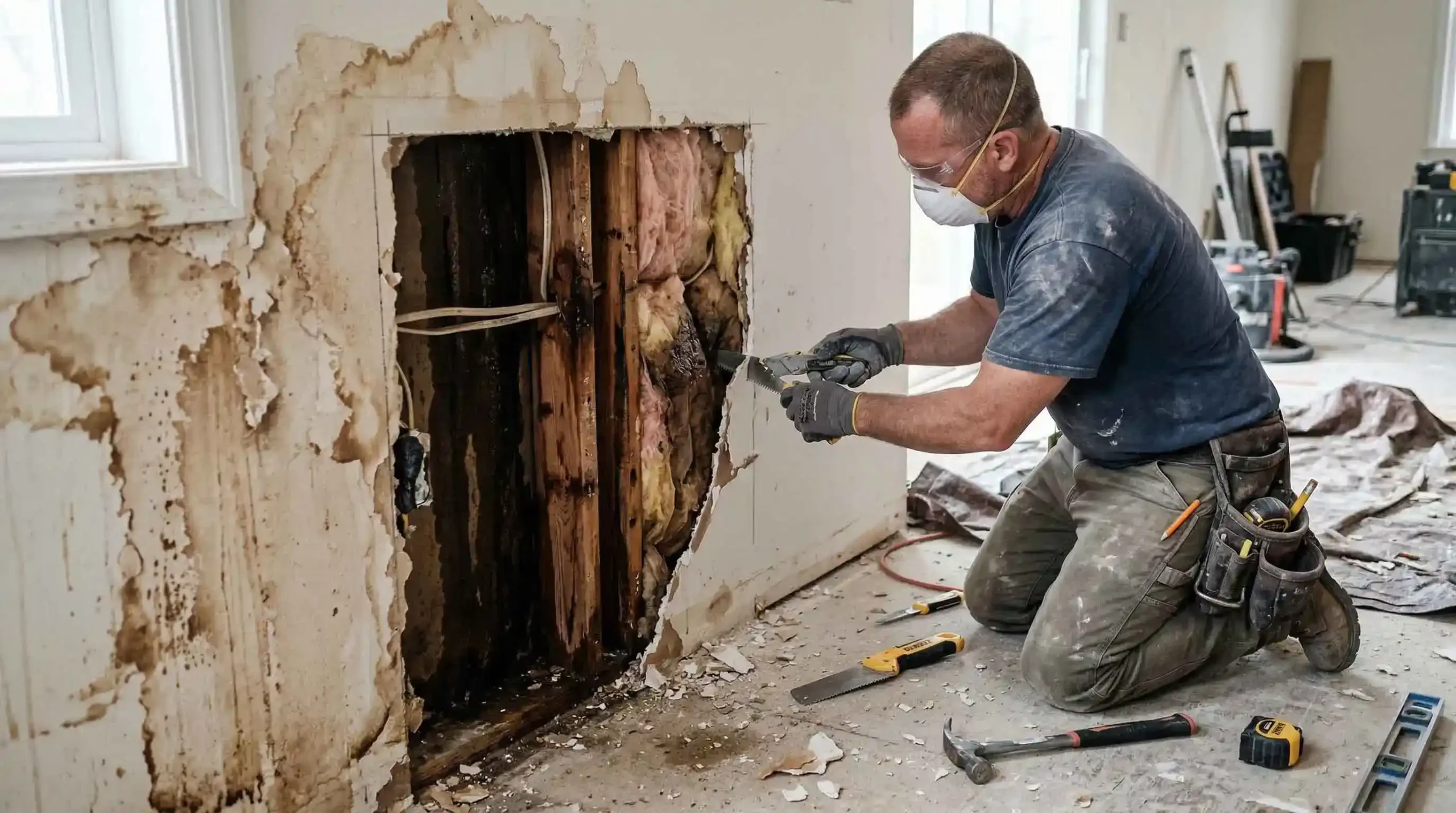 2. Can Water-Damaged Drywall Be Saved or Should It Be Replaced