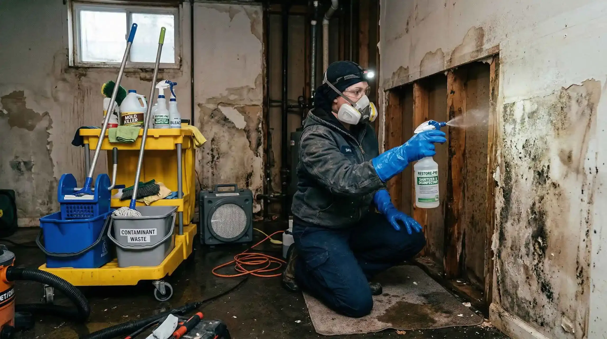 The Importance of Professional Sanitization After Water Damage