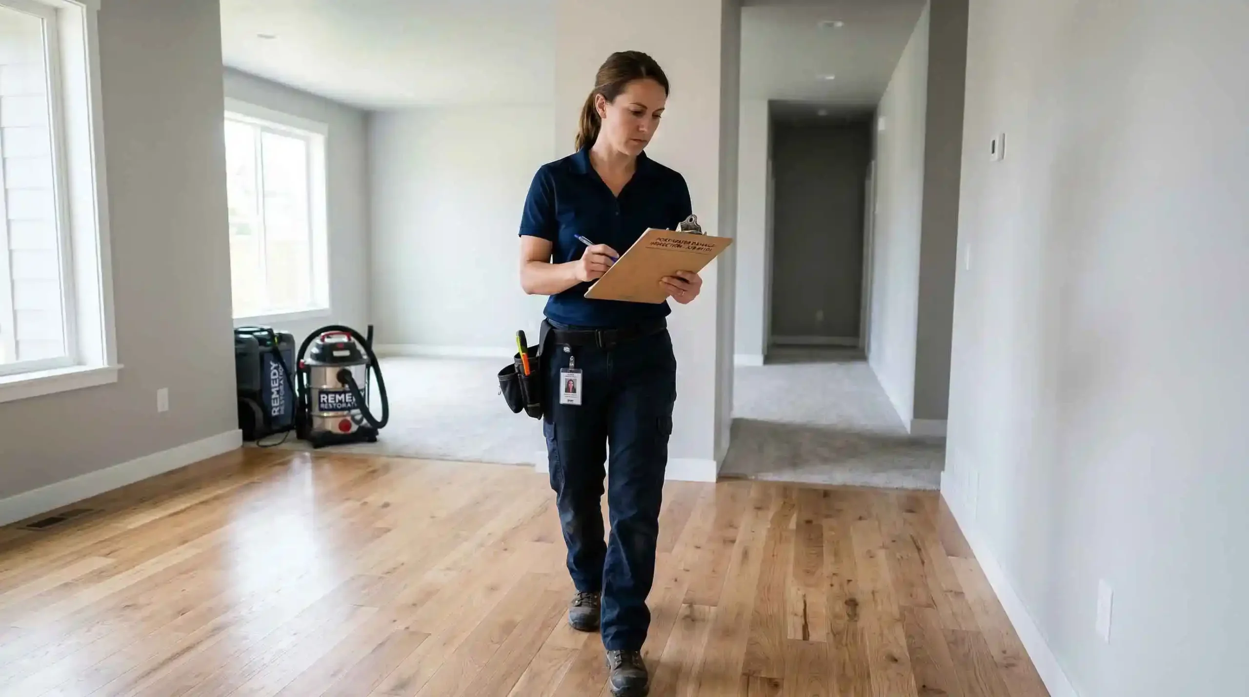 Final Inspection Checklist After Water Damage Restoration
