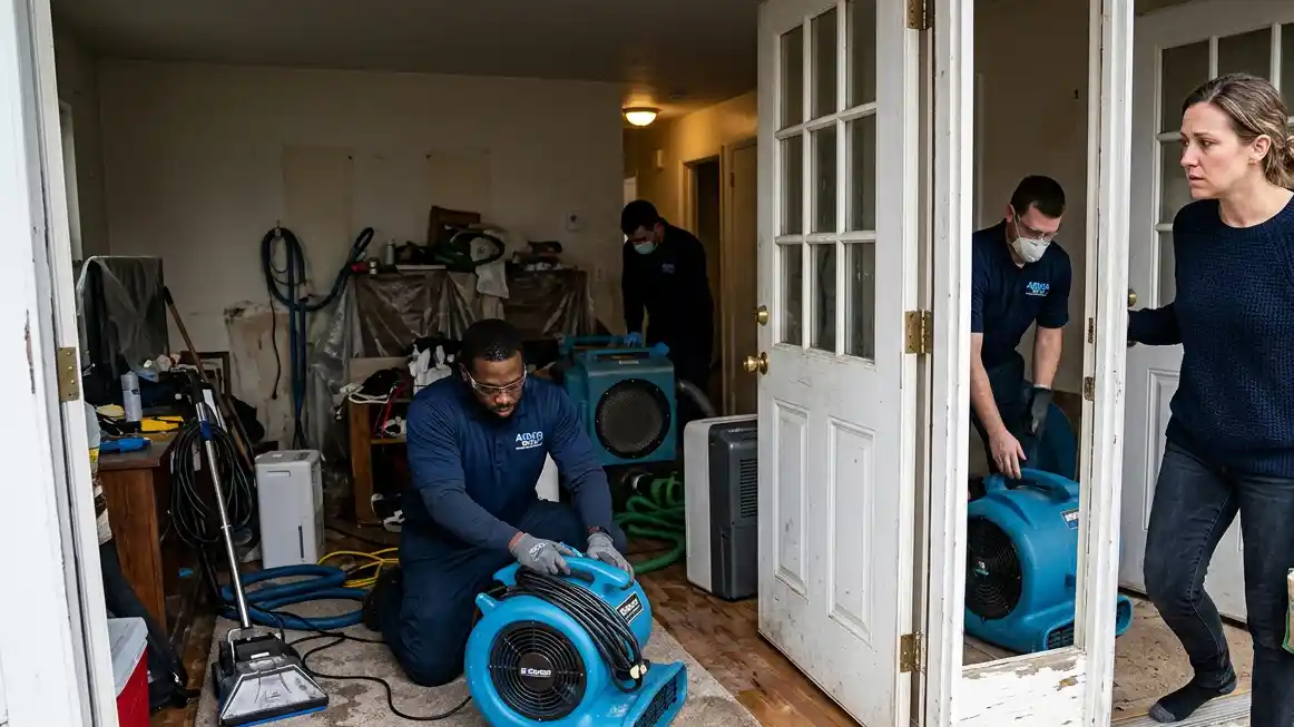 7. Do I Need to Leave During Water Damage Restoration Services