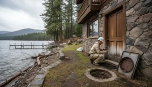 3️⃣ Creekside and Lakeside Homes How Rising Water Finds the Lowest Entry Points